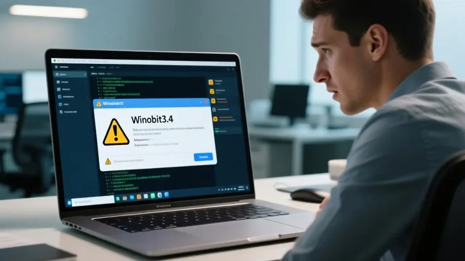 winobit3.4 software error